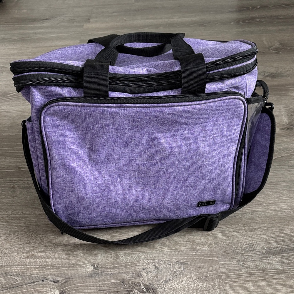 Teamoy Crochet Knitting Bag Yarn Tote Organizer